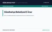 Güzelbahçe Belediyesi E-İmar