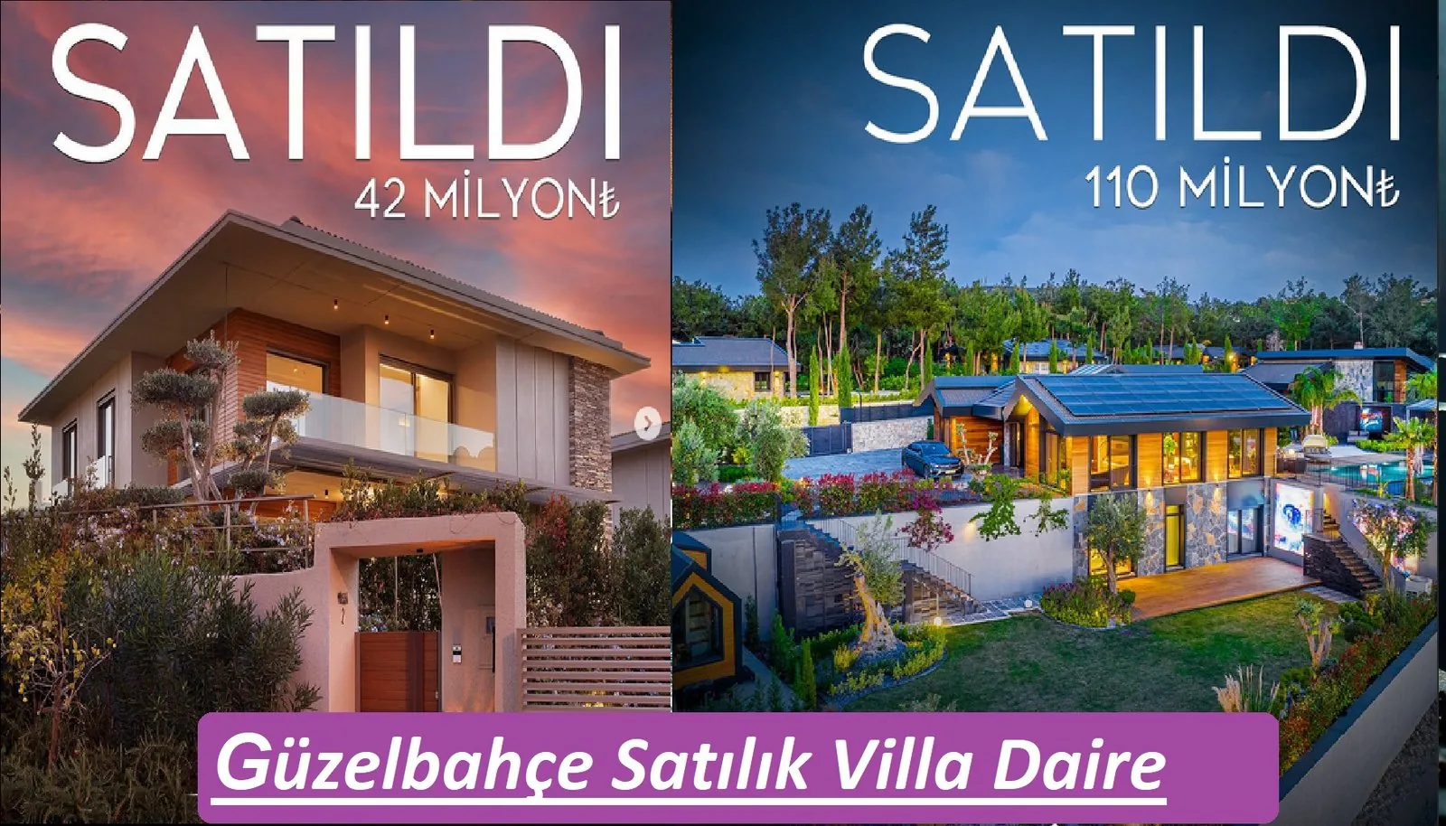 Kahramandere'de Müstakil Havuzlu ve Akıllı Ev Sistemli Lüks Villa